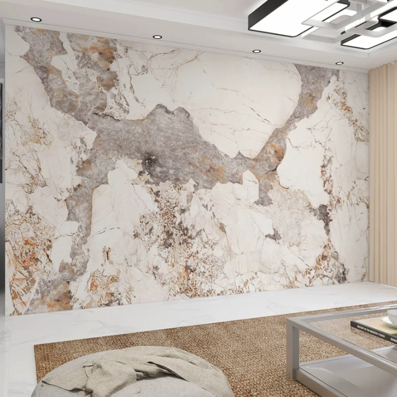 

Custom Wallpaper New Marble Pattern Background Wall Imitation Stone Pattern Bedroom Pandora Living Room wallpapers home decor