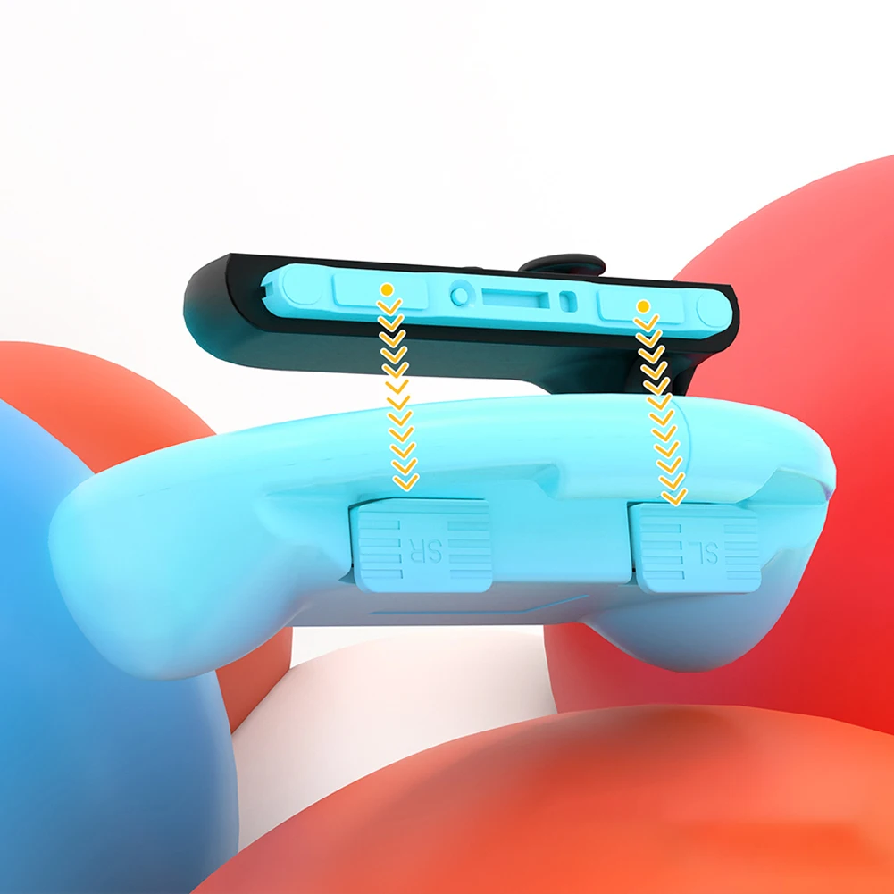 2 حزمة عجلات السباق الألعاب سباق عجلة القيادة تحكم مقبض حامل للتبديل 2 وحدات تحكم Joy-Con