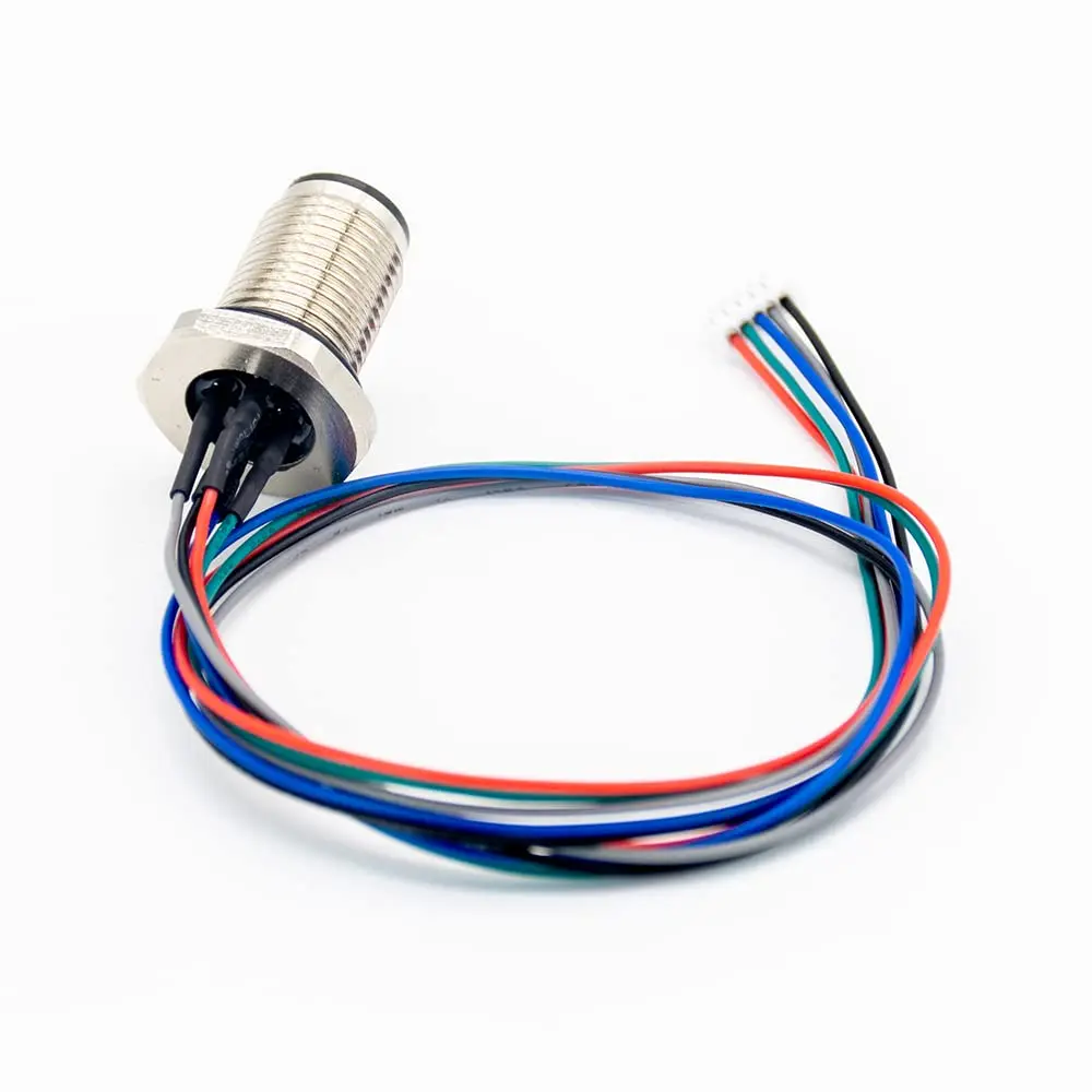 M12 5 Pin Connector Wire Harness Male Panel Mount to Molex 1.25mm Pitch Length 30CM AWG26 Shield