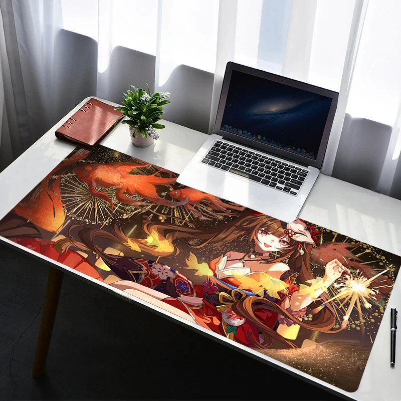 

Mouse Pad H-honkai Star Rail Sparkle Laptop Non Slip Extended Desktop Mouse Mat Rubber Keyboard Pad Gaming Accessories Mousepad