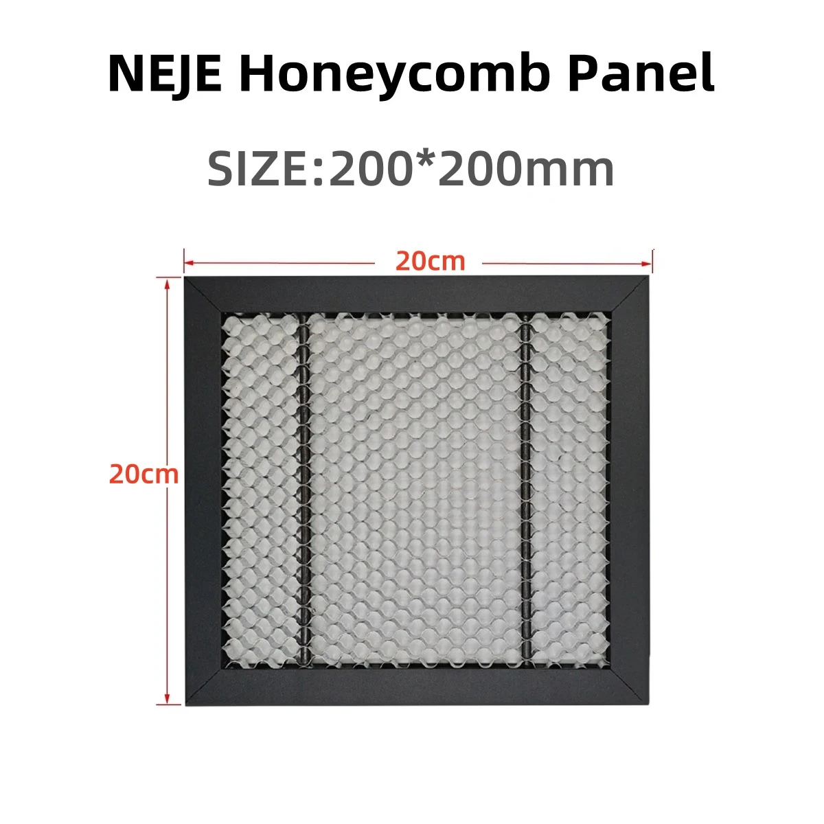 NEJE Laser Engraver Pad Backing Plate Honeycomb Panel Work Platform for All Brand Laser Cutter Machine Tool Accessories200×200mm