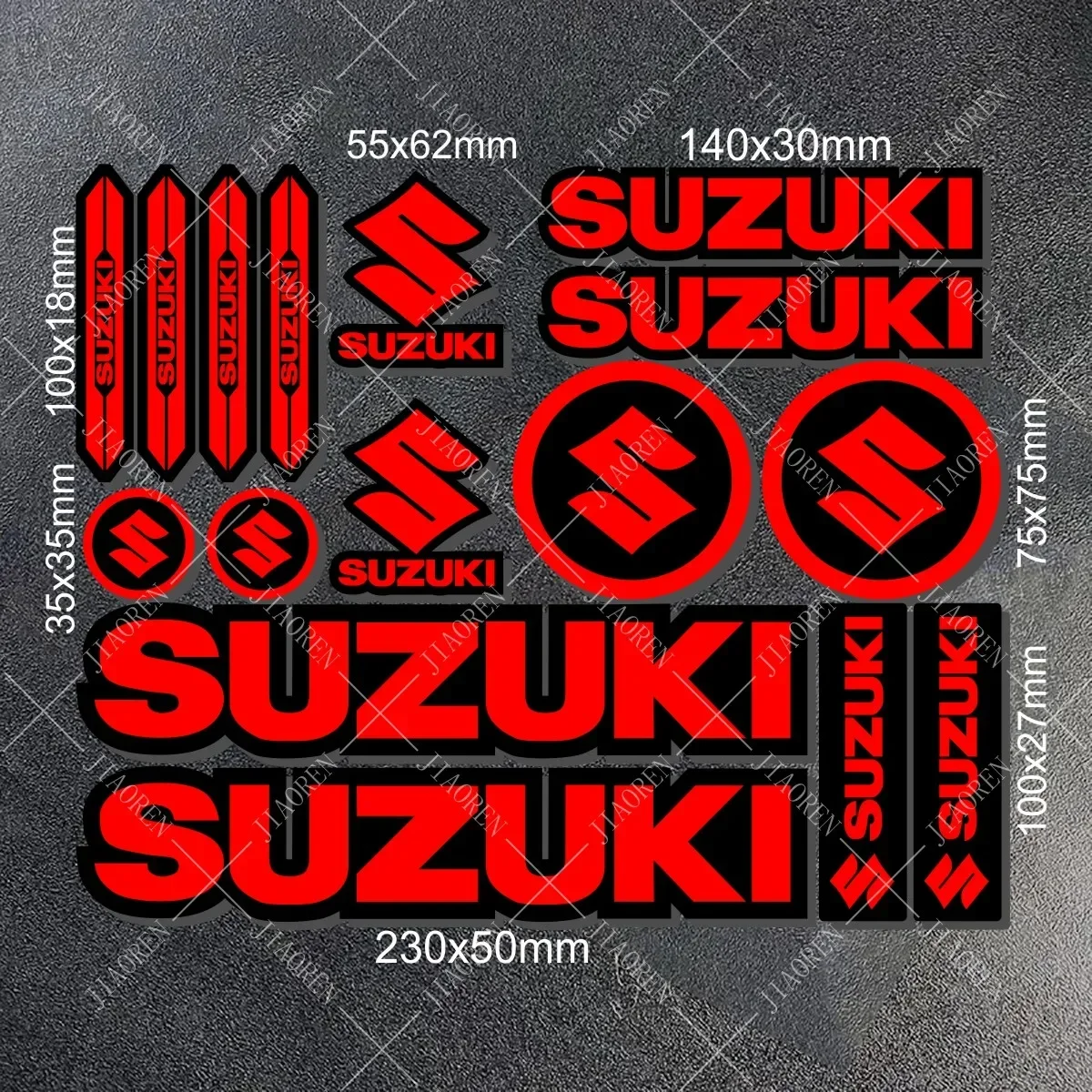 Vinyl Suzuki Sticker Logo Helmet Car Tank Decal image 6