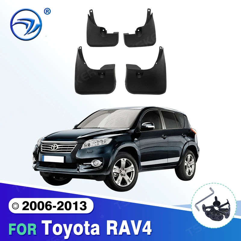 

Mud Flaps For Toyota RAV4 2006 - 2013 2007 2008 2009 2010 2011 2012 MudFlaps Front Rear Fender Car Accessorie