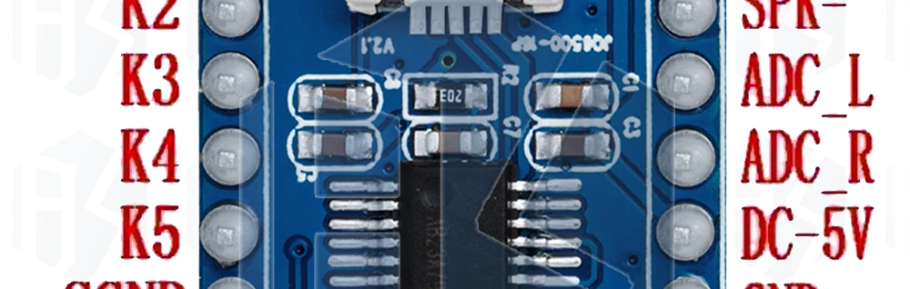 JQ6500 WTV020 GPD2846A JQ6500 Mini MP3 Player Modul TF Karte MP3 Sound Modul Sprach Modul Für Arduino GM Netzteil Modul – Detail 23