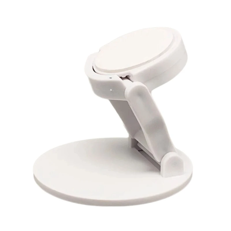 

Adjustable Foldable Desk Stand Plastic Bracket for Multipurpose Thermometers 2 Hygrometer Perfect for Home Office A4WF