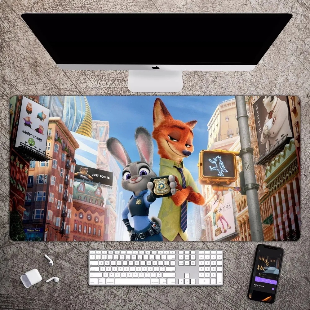 BEAST KINGDOM Zootopia Mousepad Large Gaming Compute Gamer PC Keyboard Mouse Mat