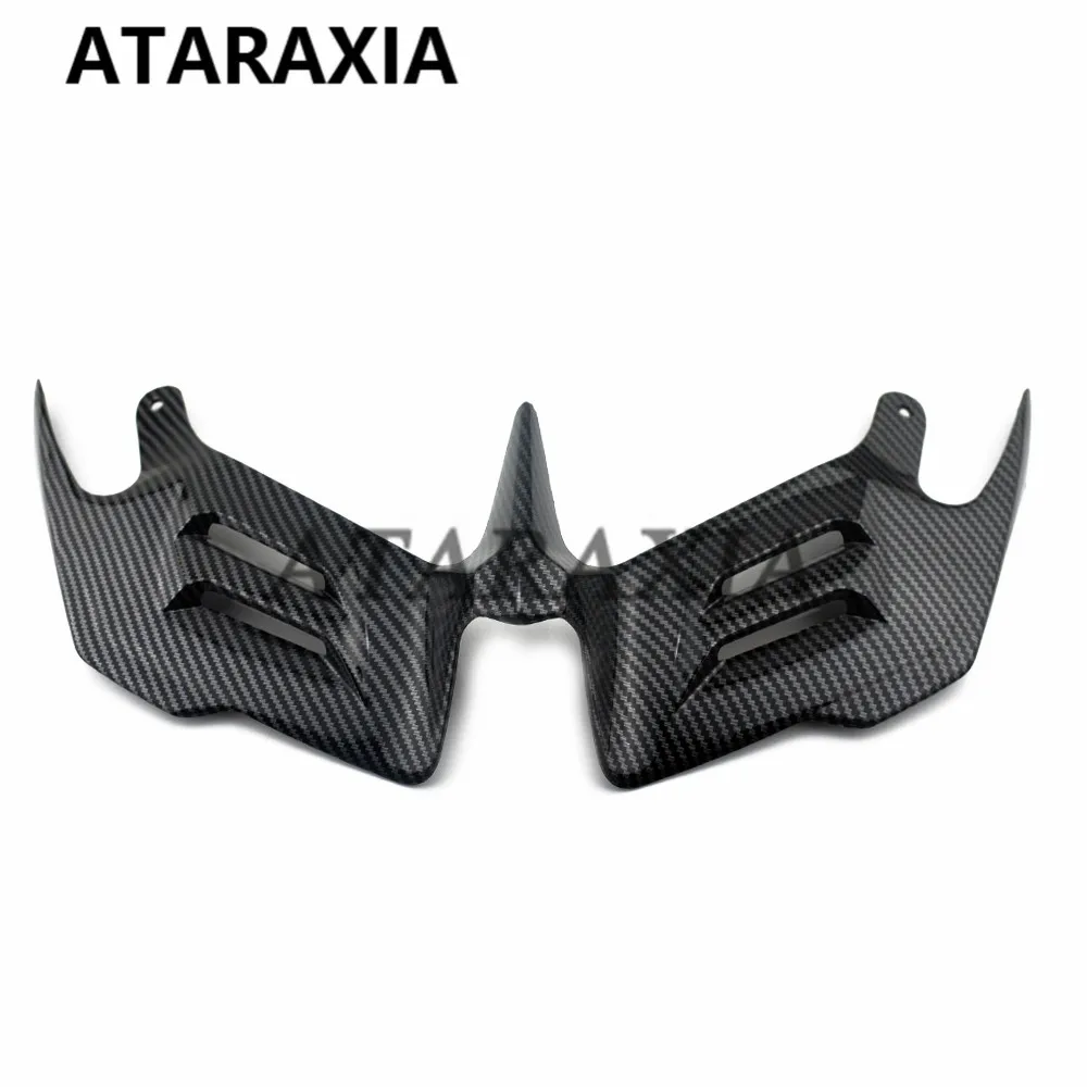 Motorcycle Fairing Cowl Front Winglet Fairing Aerodynamic Spoiler Fin For Yamaha YZF-R6 2008-2016 YZF R6 08 09 10 11 12 13 14 15