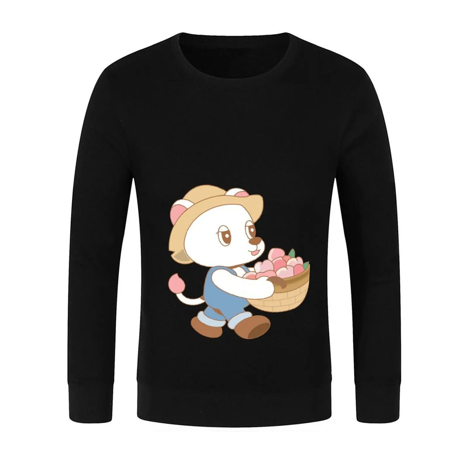 WOOKDONG peach picker lee dong wook the peach farm Pullover men's winter sweater anime clothing male clothes pullover