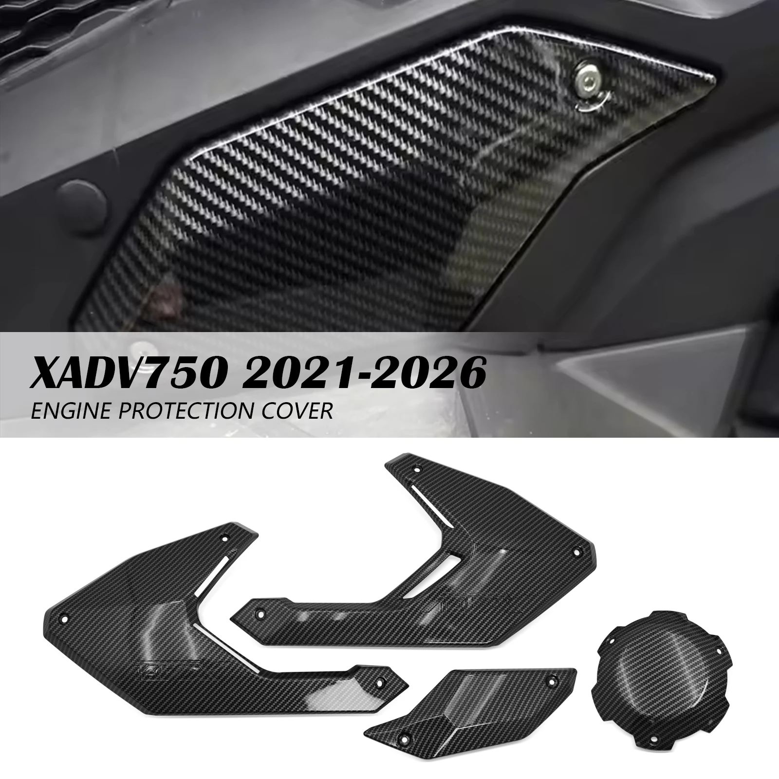 

Engine Guard Side Cover Trim Fairing Cowl Panel Motorcycles Accessorie For Honda XADV750 2021 2022 2023 2024 2025 2026 x-adv 750
