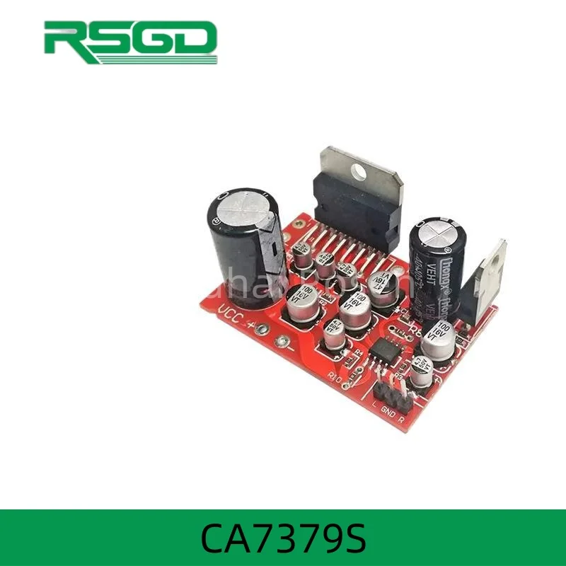 New CA7379S TDA7379+AD828 Electric Development Board Modules DC 12V 76W Amplification Stereo Power Supply Of Pre-op Amplifier