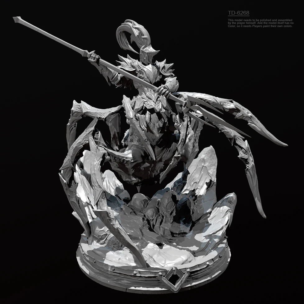 

65mm 85mm 110mm Resin model kits figure beauty colorless and self-assembled 3D Printing TD-6268/3D