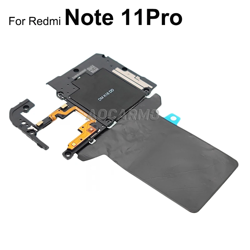 1Pcs Aocarmo NFC Module Wifi Antenna Signal Motherboard Cover Replacement Parts For Redmi  Note 11 Pro 11Pro