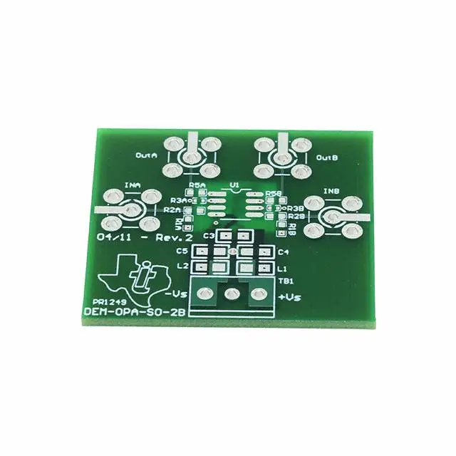 

New DEM-OPA-SO-2B BOARD DEMO FOR 8SOIC DUAL OPAMPS
