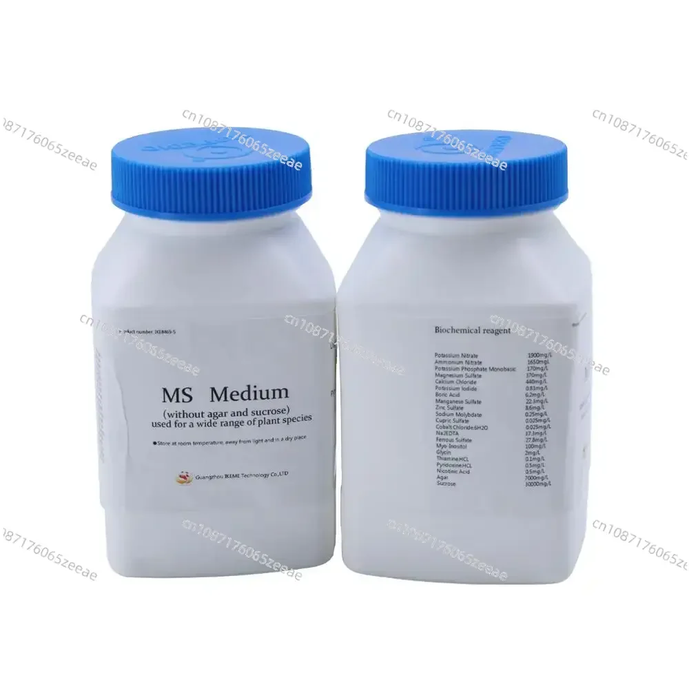 250g Lab Chemistry Murashige Skoog Medium Ms Tissue Culture Medium Media