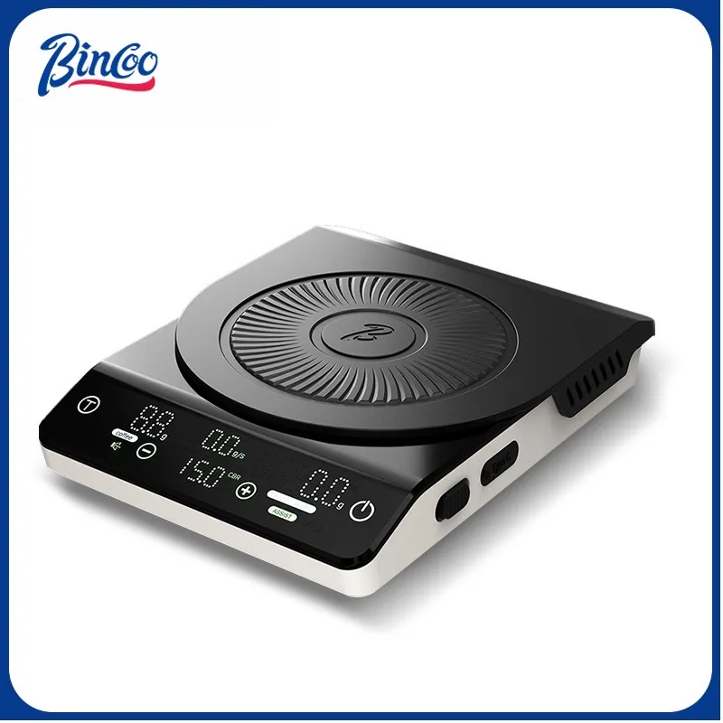 BINCOO High Precision Digital Coffee Scale With Timer Smart Espresso Scale Portable Pour Over Drip Coffee Weighing Scale Barista