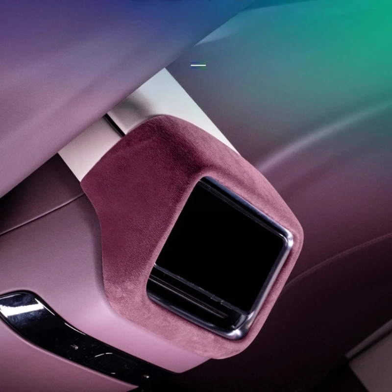 For Xiaomi YU7 Accessories Rear Out Trend Decorative Frame Modified Alcantara Automotive Supplies Interior Car Accessories Tools