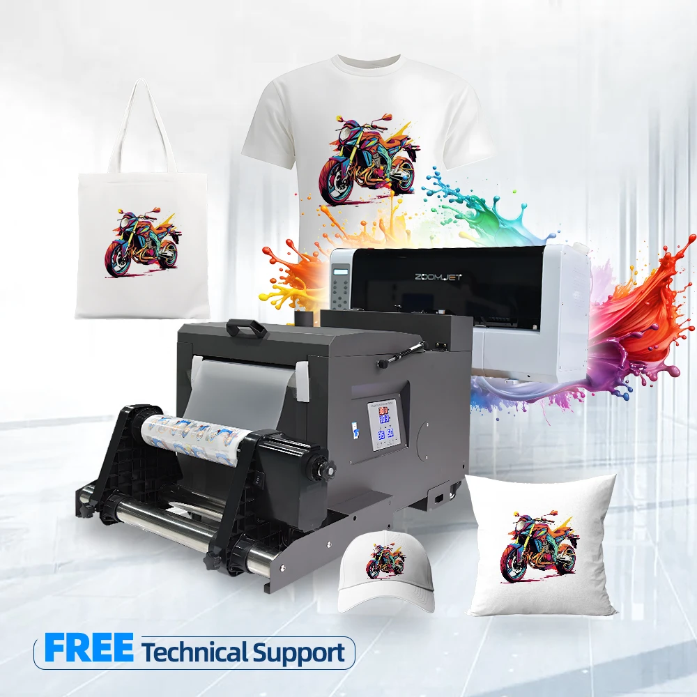 

Easy Custom Apparel Textile Tshirt Printing Machine A3 DTF Printer XP600 I1600 I3200 Fast Cost Effective Solution