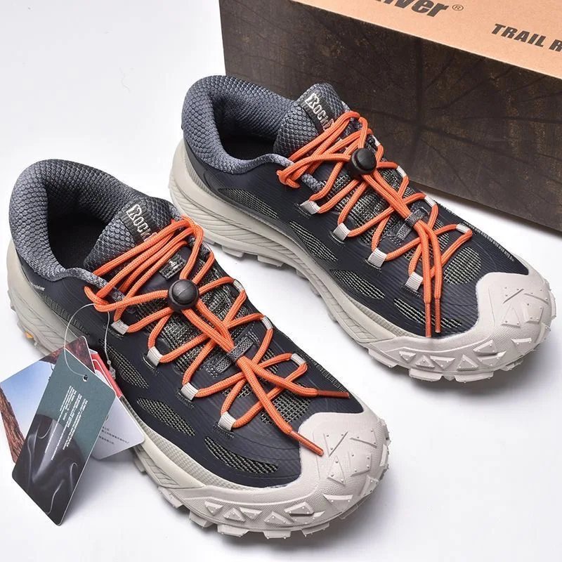 

2026 New Hot Sale Men Mountain Shoes Outdoor Anti Slip Hunting Shoes Mens Wearable Camping Shoes Man Designer Trekking Sneakers