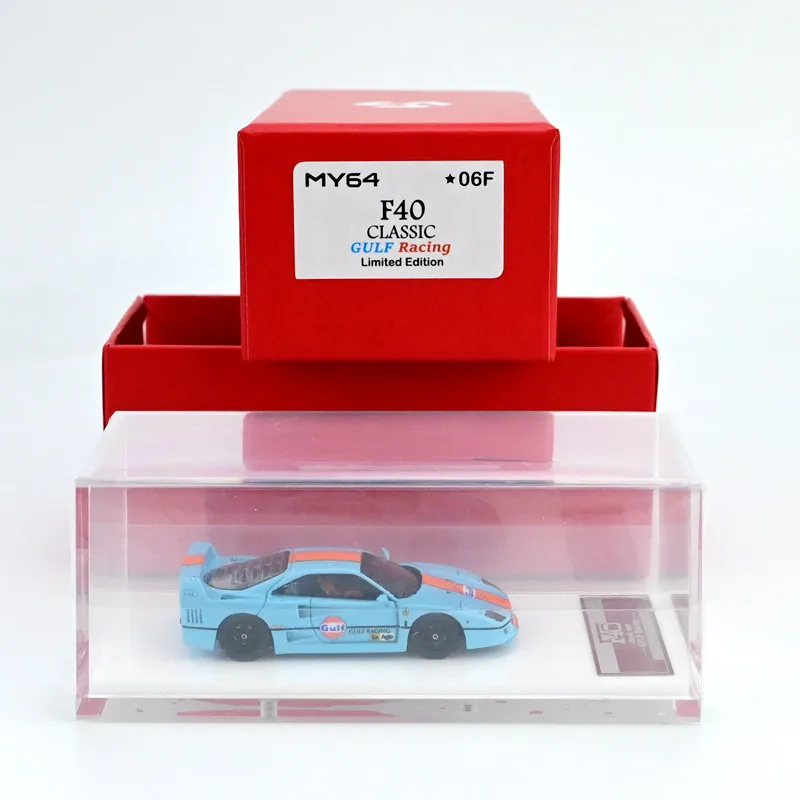 Modelo de Auto de Resina MY64 Classic Escala 1:64 F40