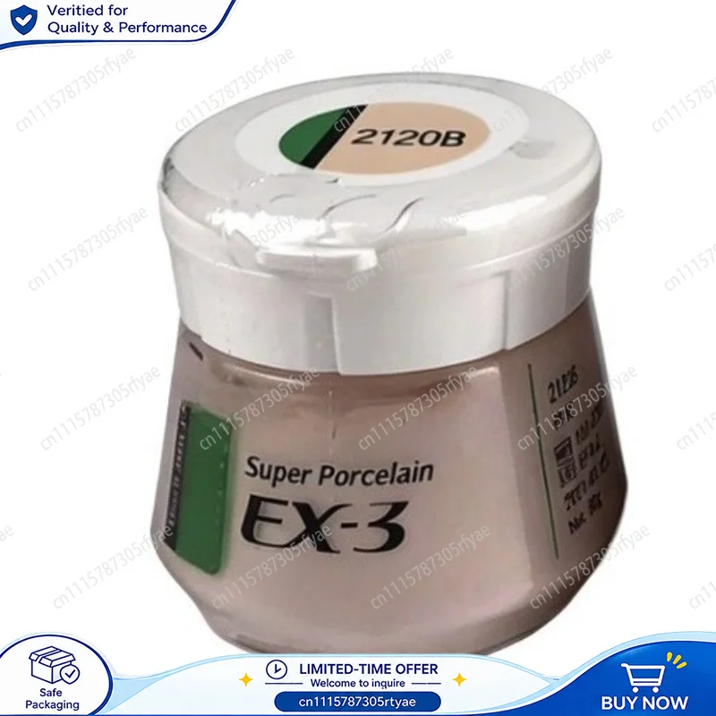 50g Dental Porcelain Powder for Metal Ceramic Restoration Dental Laboratory Porcelain Powder Body Ceramic Material