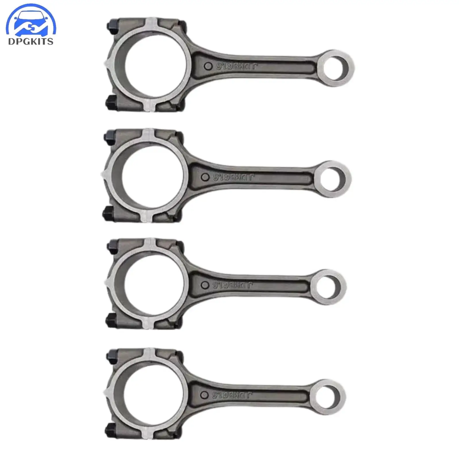 

DPGKITS 4pcs Connecting Rod Assy For 1993-2011 Hyundai Accent Kia Rio 1.5L 1.6L 23510-26040 G4ED 2351026040 Car Accessories