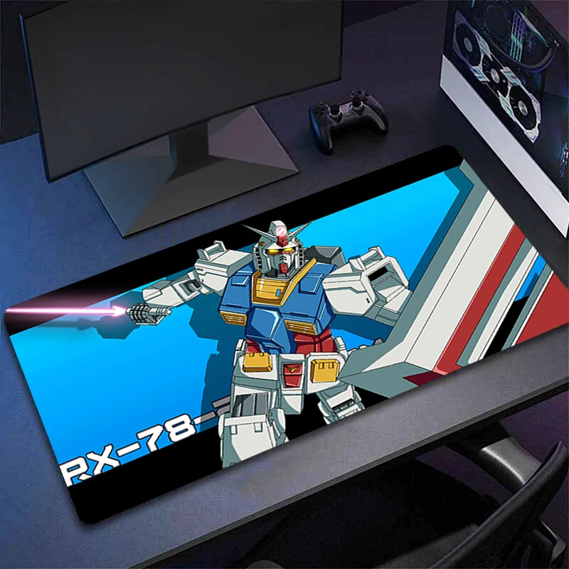 Image of Großes Mauspad Mechanical Warrior RX-78-2 G-Gundam XXL Gaming-Schreibtischunterlage Laptop-Tastaturunterlage E-Sport-Spiel-Mauspad als bestes Geschenk