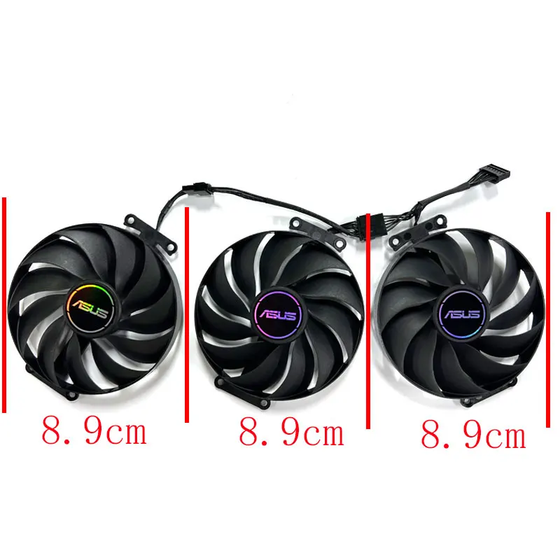 89MM New For ASUS GeForce RTX4070 ATS MEGALODON OC Graphics Card Replacement Fan