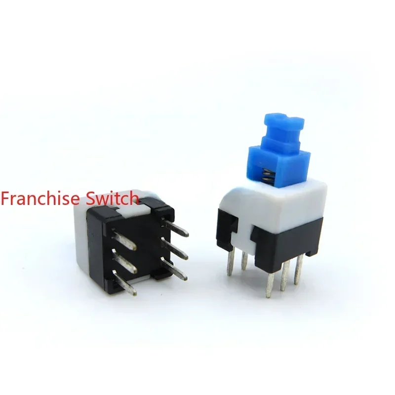 10PCS HIGH QUALITY SELF-LOCKING SWITCH 7*7MM WITH  AND WITHOUT  REMARKS WHEN PURCHASING