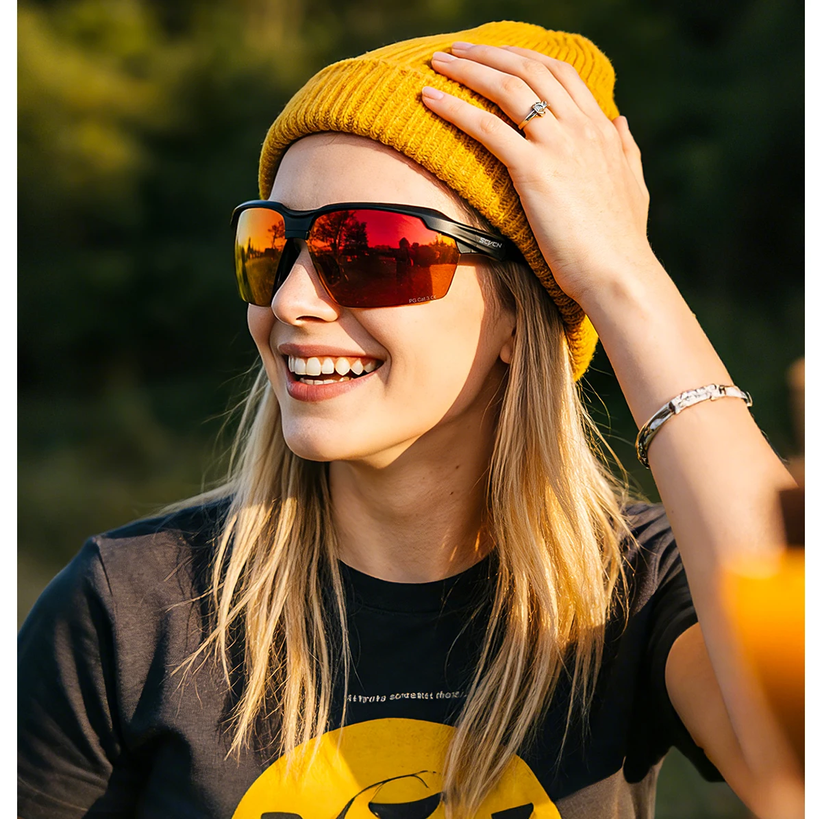 SCVCN Fahrradbrille Polarisierte Sonnenbrille Sportbrille MTB-Brille Fahrradbrille für Männer Rennrad für Frauen Radfahrbrille – Detail 32