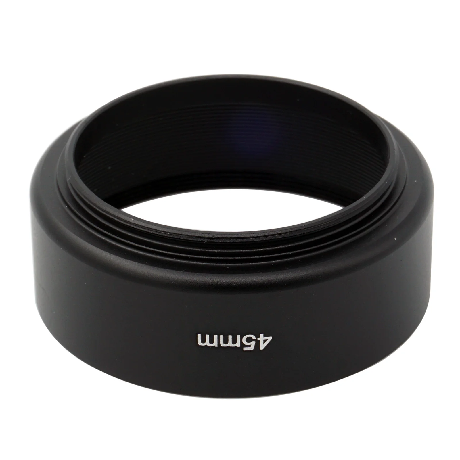 45mm x0.75mm Thread Metal Camera Lens Hood For Standard Lens