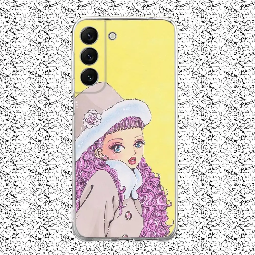 M-Miwako Sakurada funda de teléfono para Samsung S24,30,21,22,23,20 FE,lite,PIus,Ultra,5G,Note,9,10 funda transparente