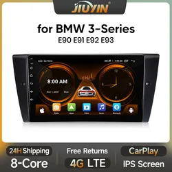 JIUYIN Car Radio For BMW 3-Series E90 E91 E92 E93 wireless CarPlay Android Auto car intelligent systems No 2 din 2din DVD