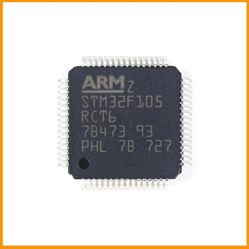 5Pcs/Lot  New Original STM32F105RCT6 STM32F105 STM32F Microcontroller IC 32-Bit Single-Core 72MHz 256KB (256K x 8) FLASH LQFP-64