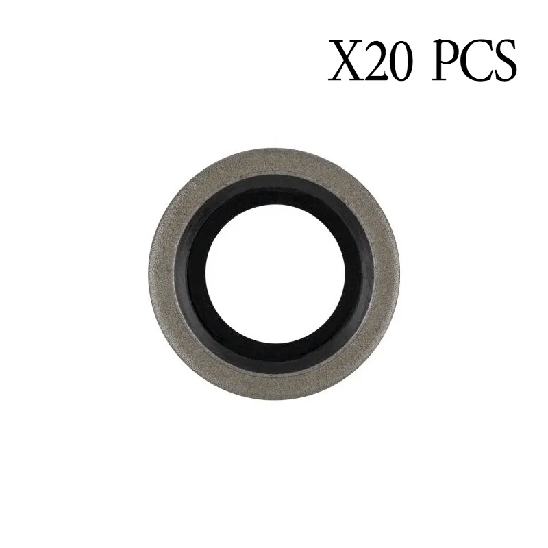 20pcs Original 016454 016465 016393 016488 Oil Drain Screw Gasket for Peugeot Citroen Toyota Renault Fiat Iveco Nissan Volvo