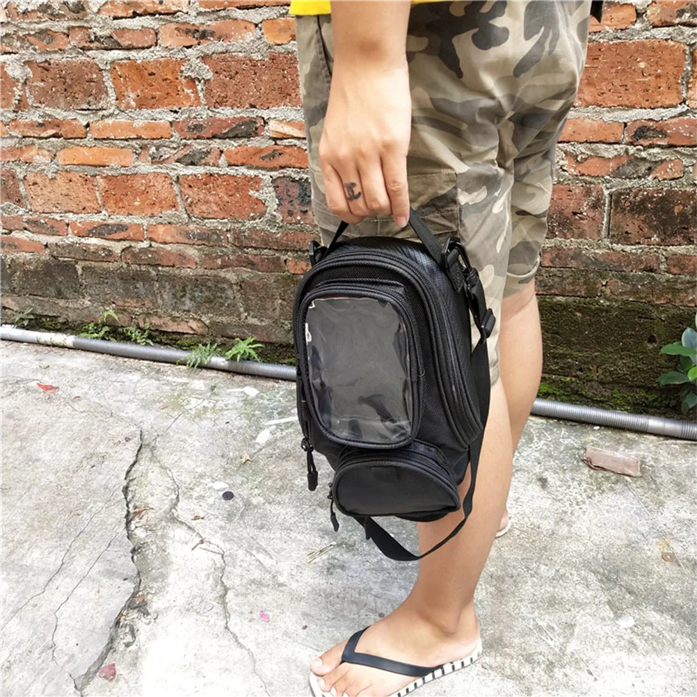 

Waterproof Luggage Bag Motorcycle Tank Bag Durable 6 3 Inch Phone Multiple Compartments Magnetic Long Rides Bike Travel Storage
