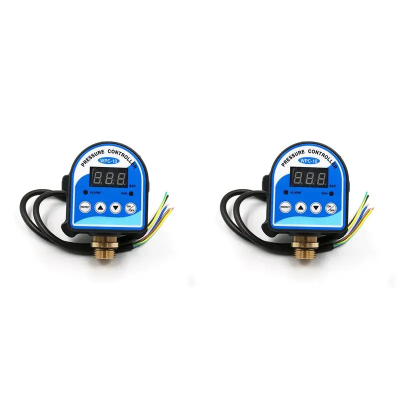 2X Pressure Switch Water Pressure Switch Regulator For Vacuum Pump High Pressure Pump Wpc 10 Water Pump Relay