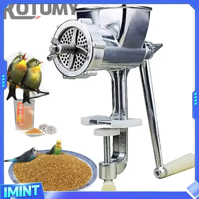 High-Efficient Chicken Dog Feed Making Machine Pellet Machine Granulator for Fish Shrimp Feed Poultry Manual Food Retail