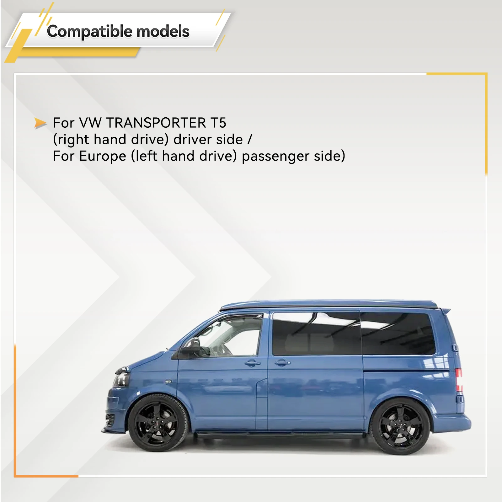 자동차 슬라이딩 문짝 롤러 가이드 힌지 하단 하단 오른쪽 측면, 폭스바겐 VW 트랜스포터 T5 2003-2015 용 후크 포함, 자동차 액세서리