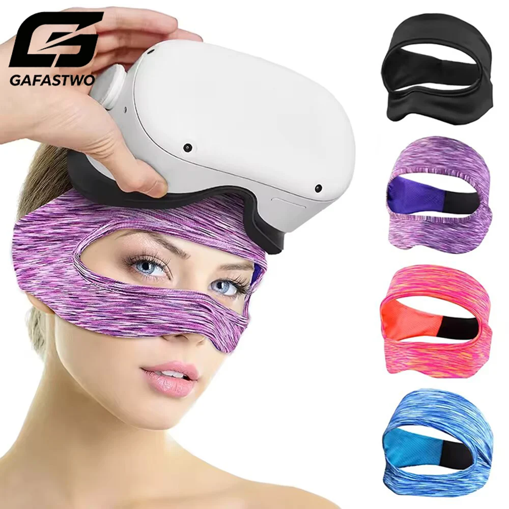 Masque oculaire VR pour Oculus Quest 2, accessoires, bande anti-transpiration respirante, casques de réalité virtuelle pour Meta Quest Pro, Pico 4, PSVR2.