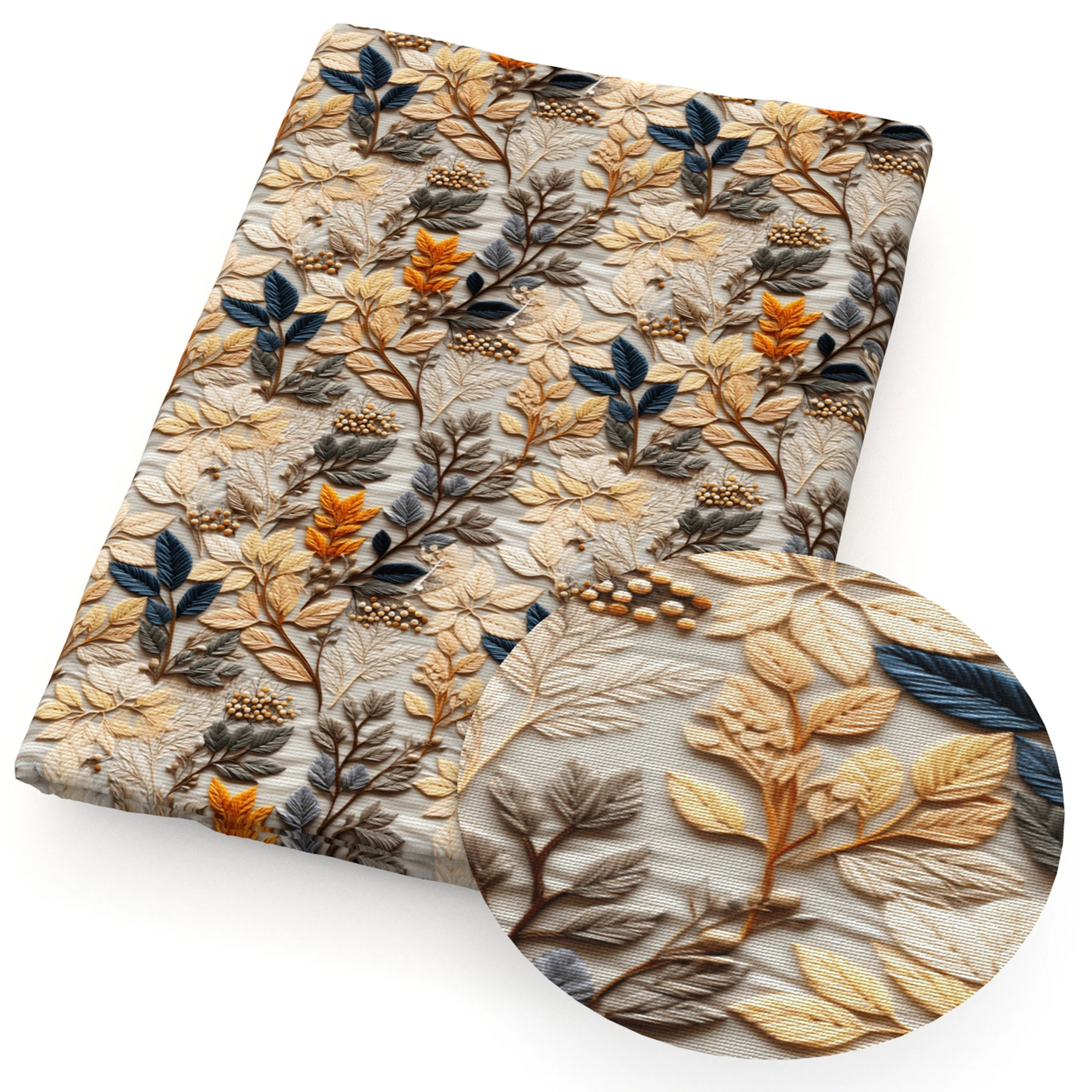 قماش مطاطي بزهور حيوانات القطة ، نقي بنسبة 100% ، بوليستر ، قطن ، ساتان ، مطاطي ، خليط ، خياطة ، لحاف ، تطريز ، قماش يمكنك صنعه بنفسك ، 50x145cm #3