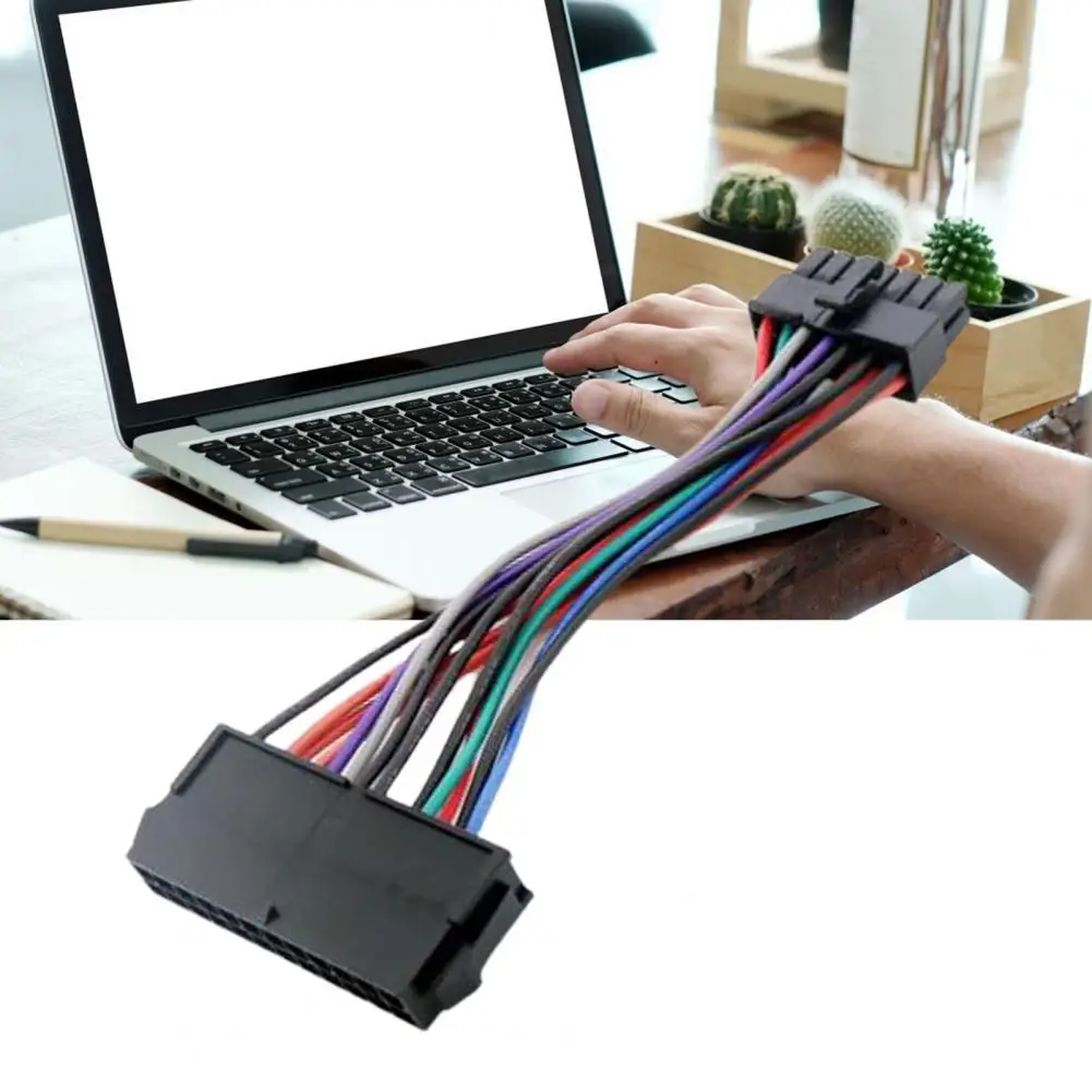 Computer Power Cable Compatibility Long Life 24 Pin To 14 Pin Transfer Computer Power Extension Cable For M92