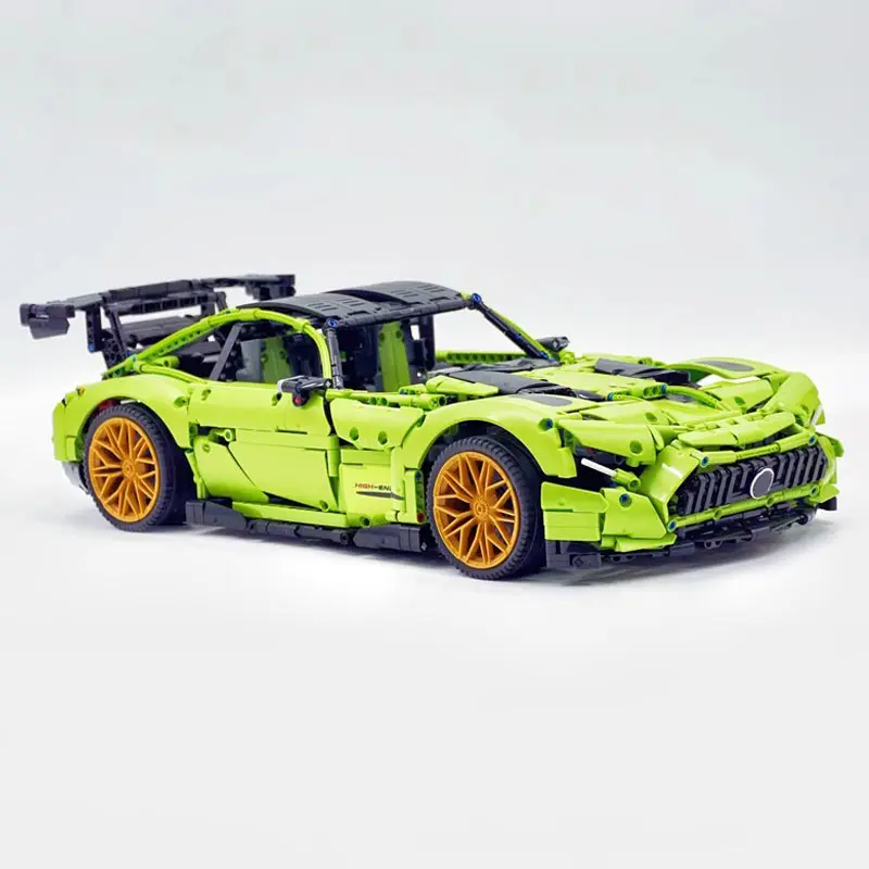 MOC F10001 1:8 Hich-Tech Sports Speed Car Hypercar Model Building Blocks Bricks DIY Puzzle Toys Assembly Birthday Gifts For Kids