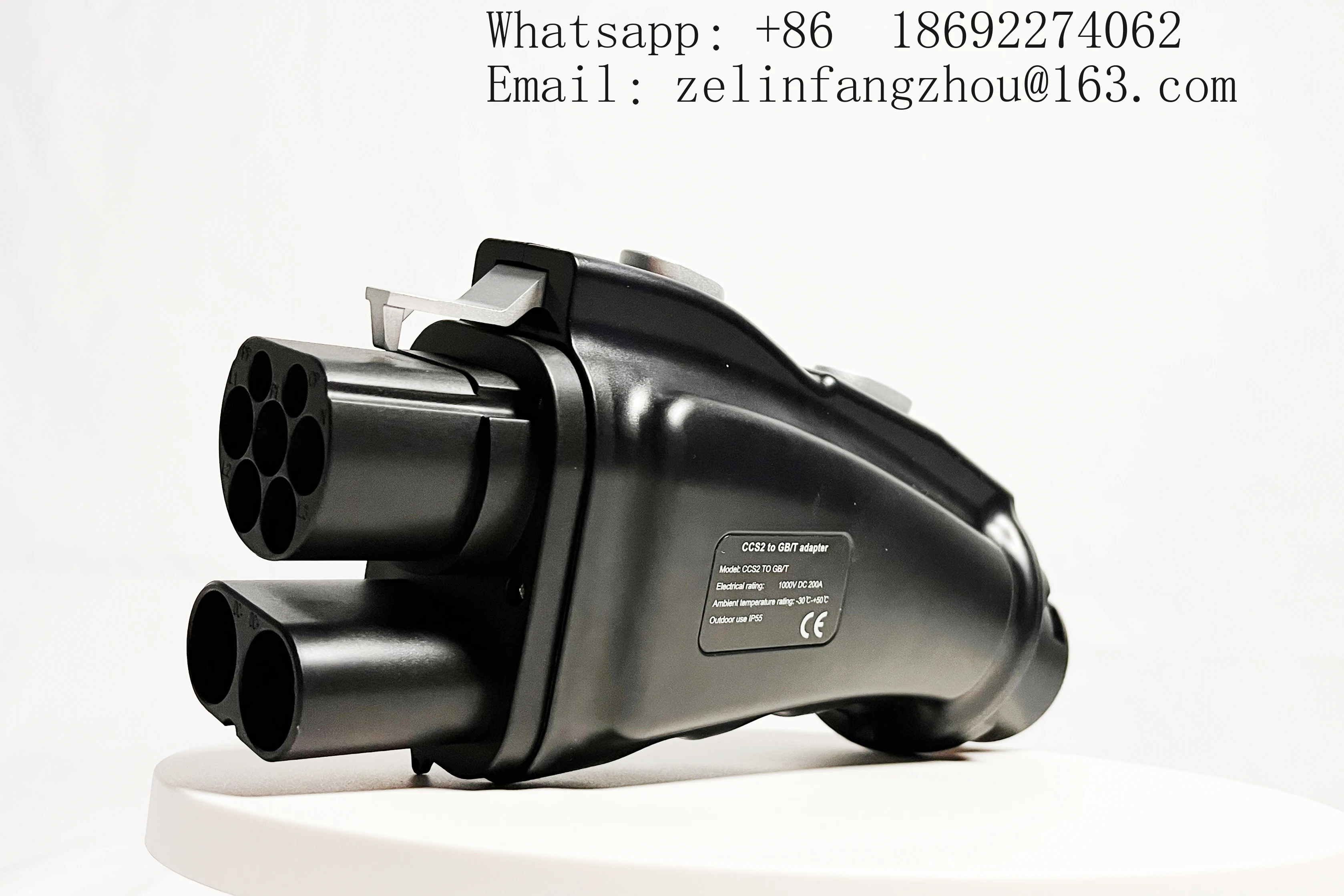 1000V 250A 200KW CCS2 To GBT D - Ev Charger Adapter 评论和价格