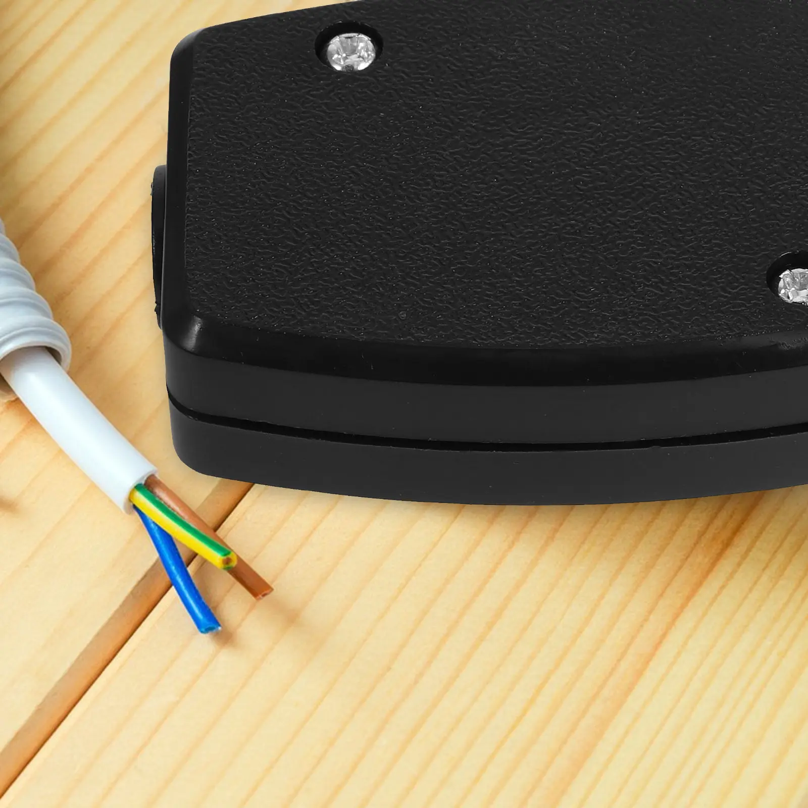 4Pcs Terminal Junction Box Plastic Sturdy Multifunctional Wiring Connector for DIY Electronic Projects Table Desk Bed Lamps