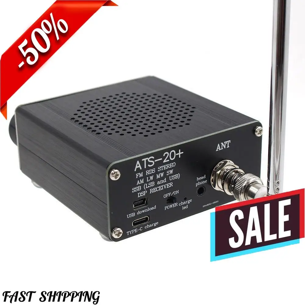 

SI4732 ATS-20 Радиоприемник Многоканальный глобальный AM MW SW SSB LSB USB FM-трансляция Портативный цифровой приемник мирового диапазона