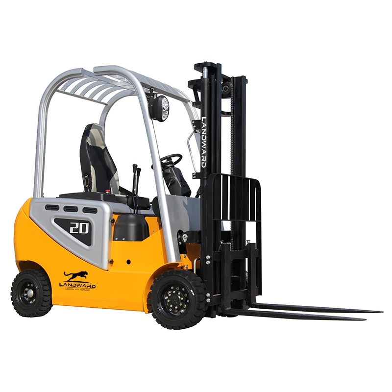 Warehouse Goods Transporter 2000 KG New Energy 4WD Forklift 1.5 Ton High-Quality Electric Small Forklift Customized Production