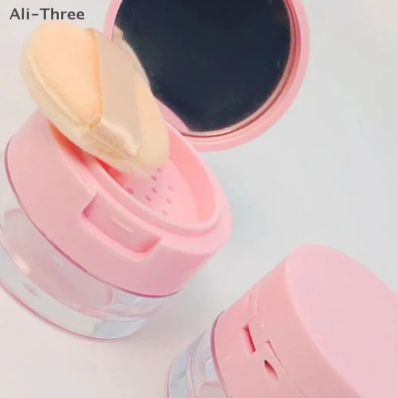 1 قطعة 3 جرام/5 جرام صندوق البودرة المحمولة حاوية مسحوق فارغة فضفاضة مع غربال مرآة المغربل التجميل جرة فضفاضة حاوية ماكياج السفر #1