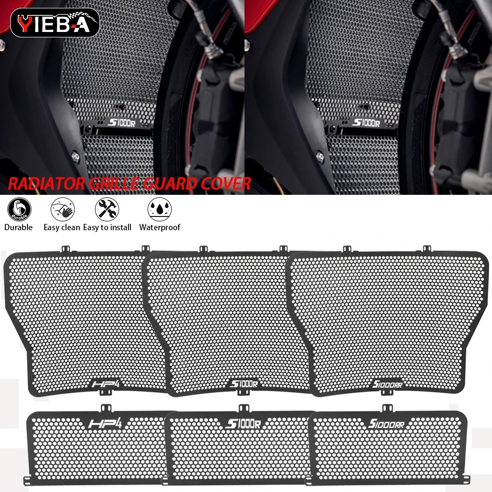 

Motorcycle Radiator Grille Guard Oil Cooling Covers For BMW HP4 S 1000 RR S1000RR 2010 2011 2012 2013 2014 2015 2016 2017 2018