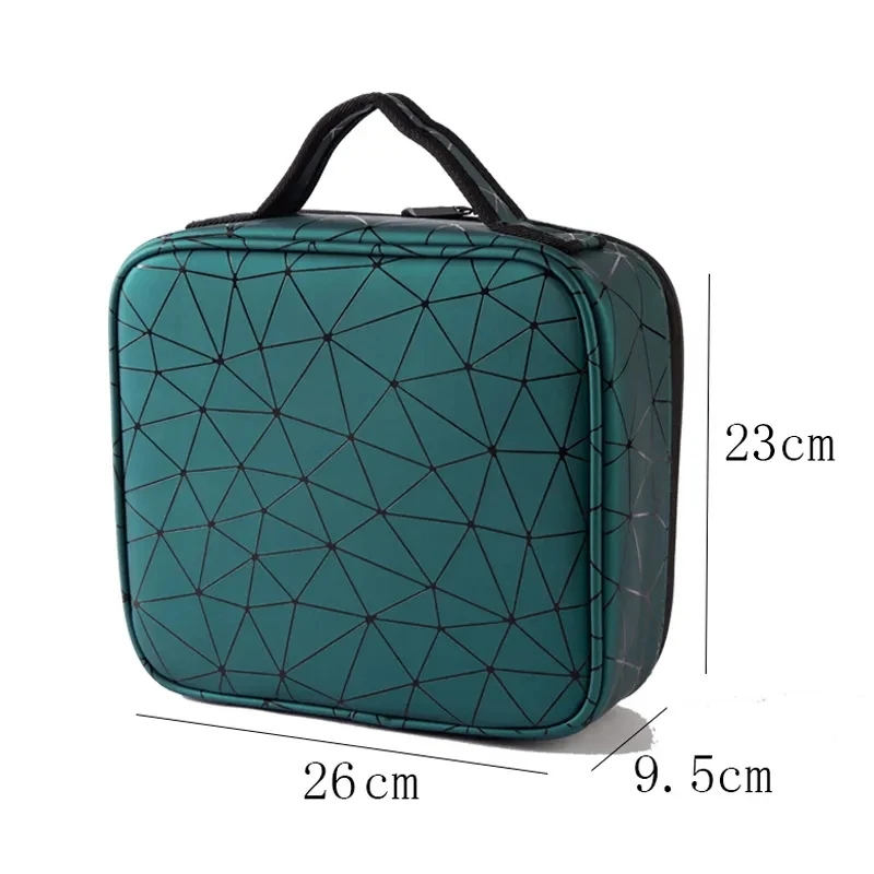 Borsa per il trucco portatile professionale Fashion Travel Outdoor specchio ad alta capacità scatola portaoggetti per cosmetici valigia impermeabile