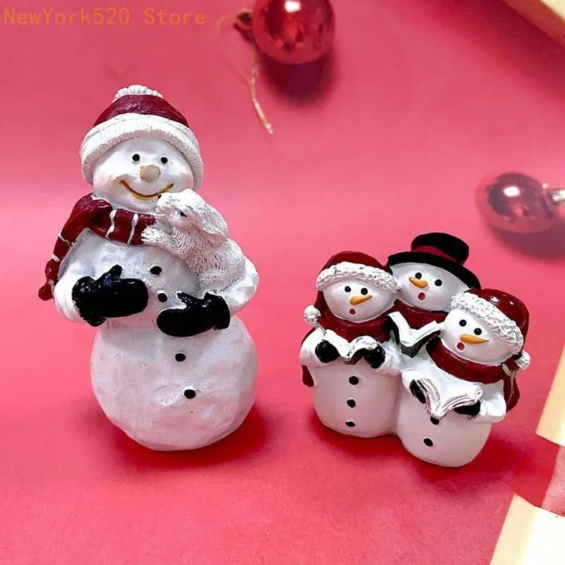 3D Snowman Silicone Mold for Christmas Making Resin Molds Handmade Mould DIY Cake Chocolate
